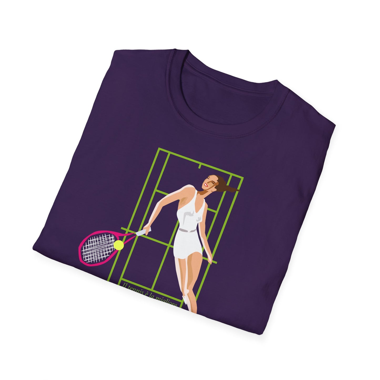 Tennis Scuola di Vita T-Shirt – Unisex