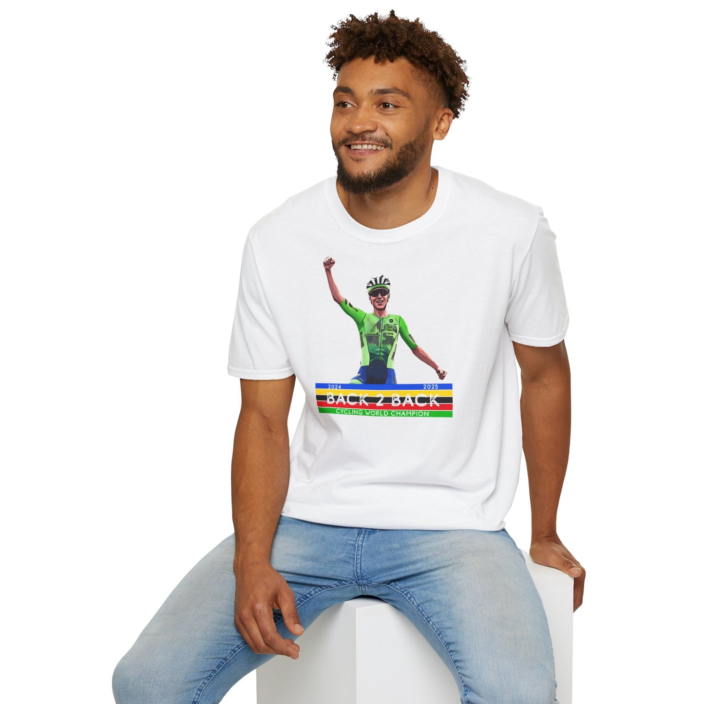 Pogacar World champion t-shirt Commemorativa