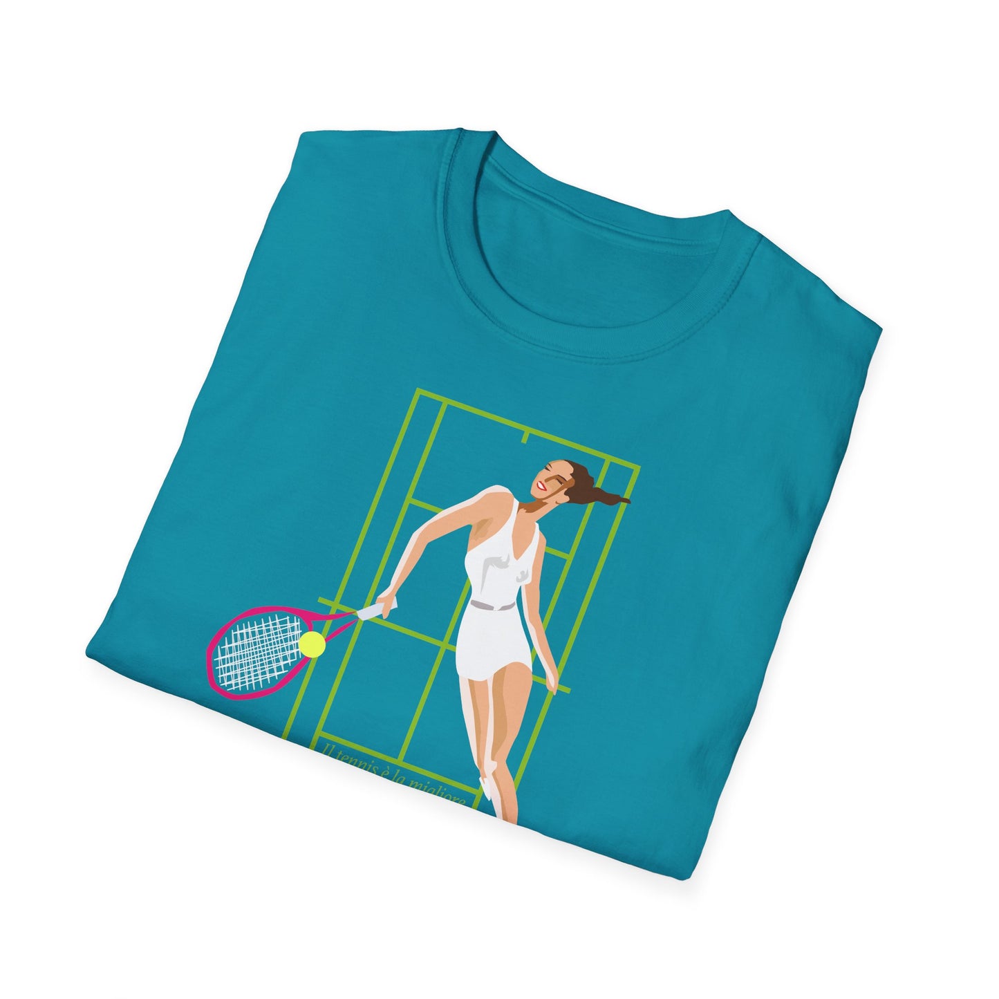 Tennis Scuola di Vita T-Shirt – Unisex