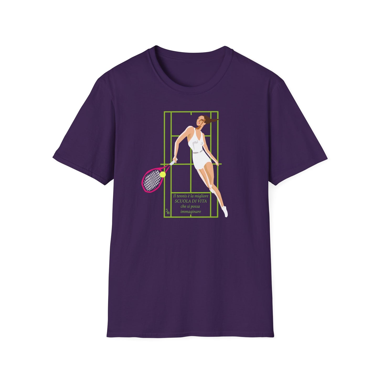 Tennis Scuola di Vita T-Shirt – Unisex