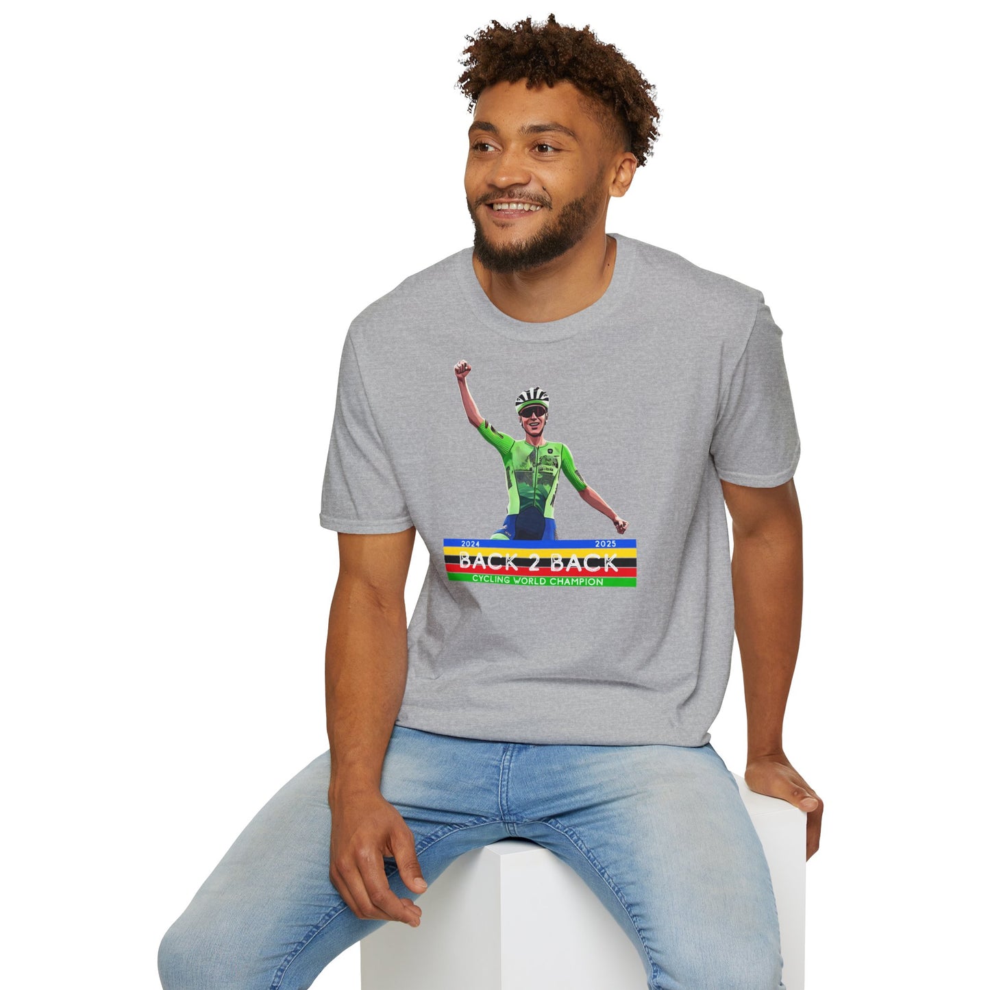 Pogacar World champion t-shirt Commemorativa