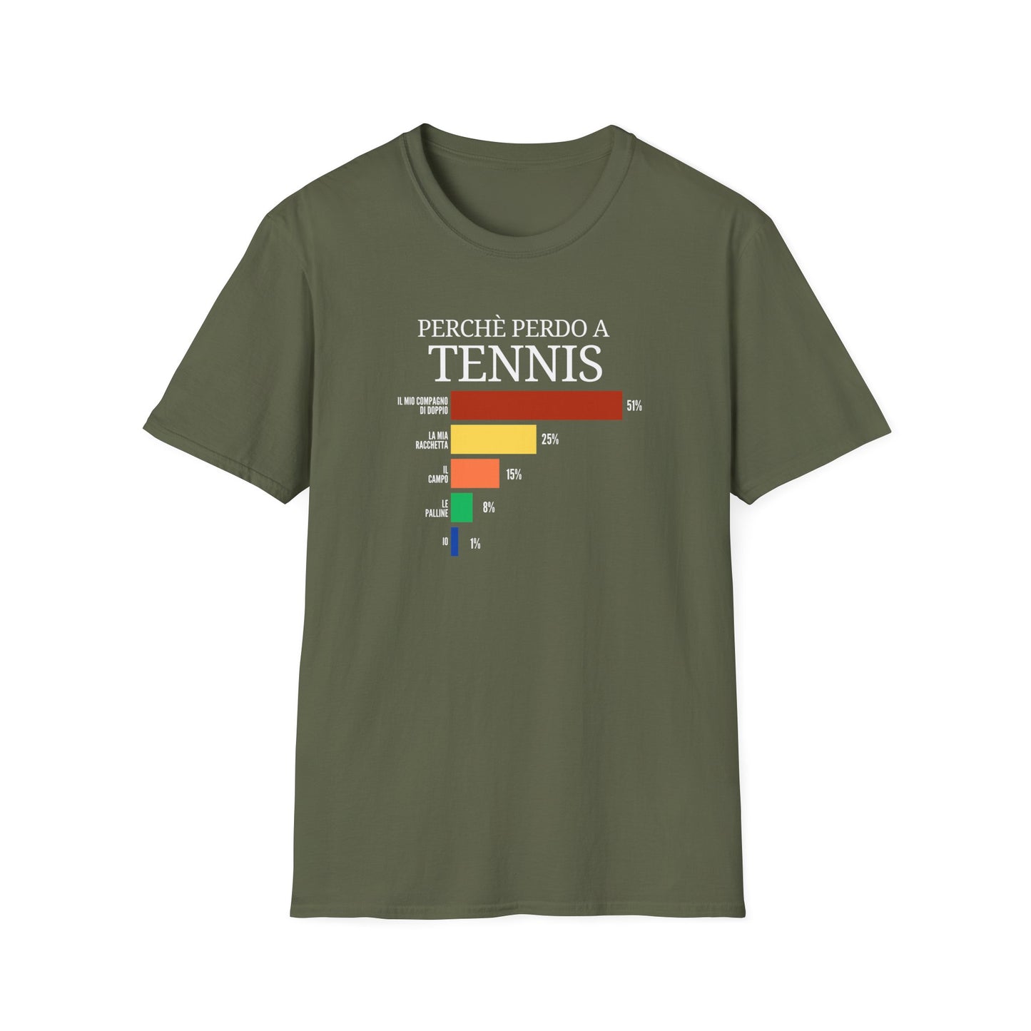 Perchè perdo a Tennis - T-shirt