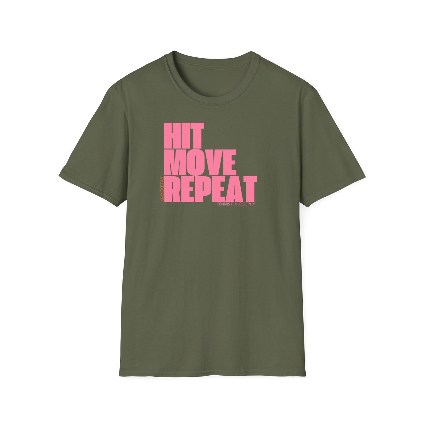 Hit Move Repeat - Tennis Philosophy Unisex