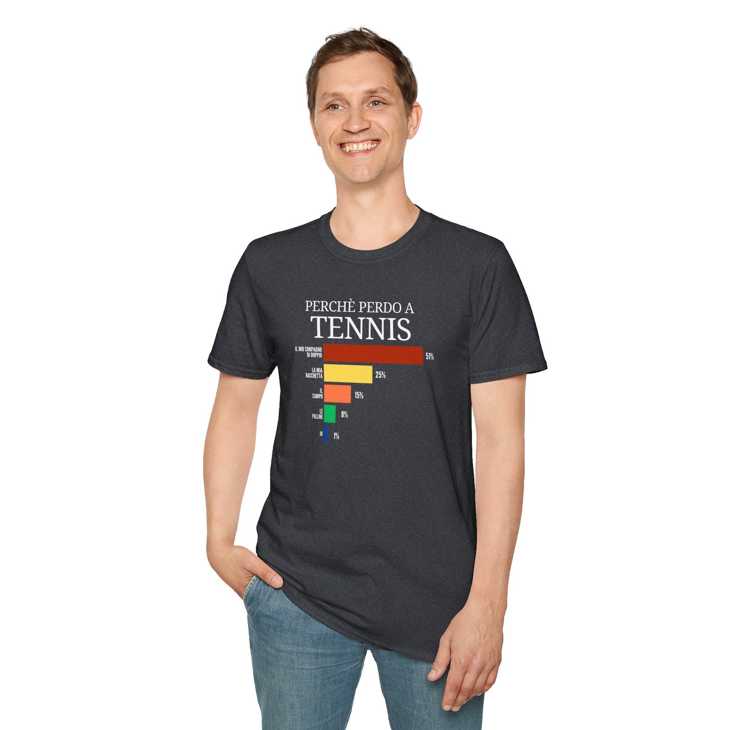 Perchè perdo a Tennis - T-shirt