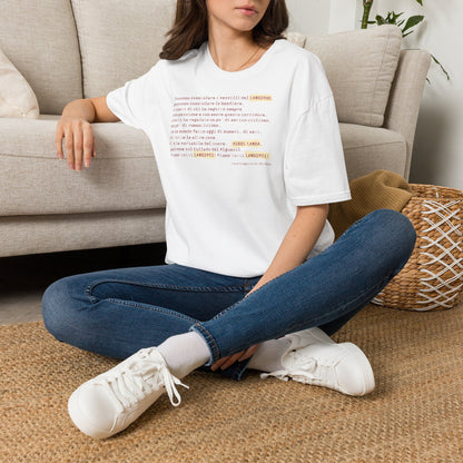 Siamo Tutti Landisti, telecronaca iconica di Luca  Gregorio T-shirt