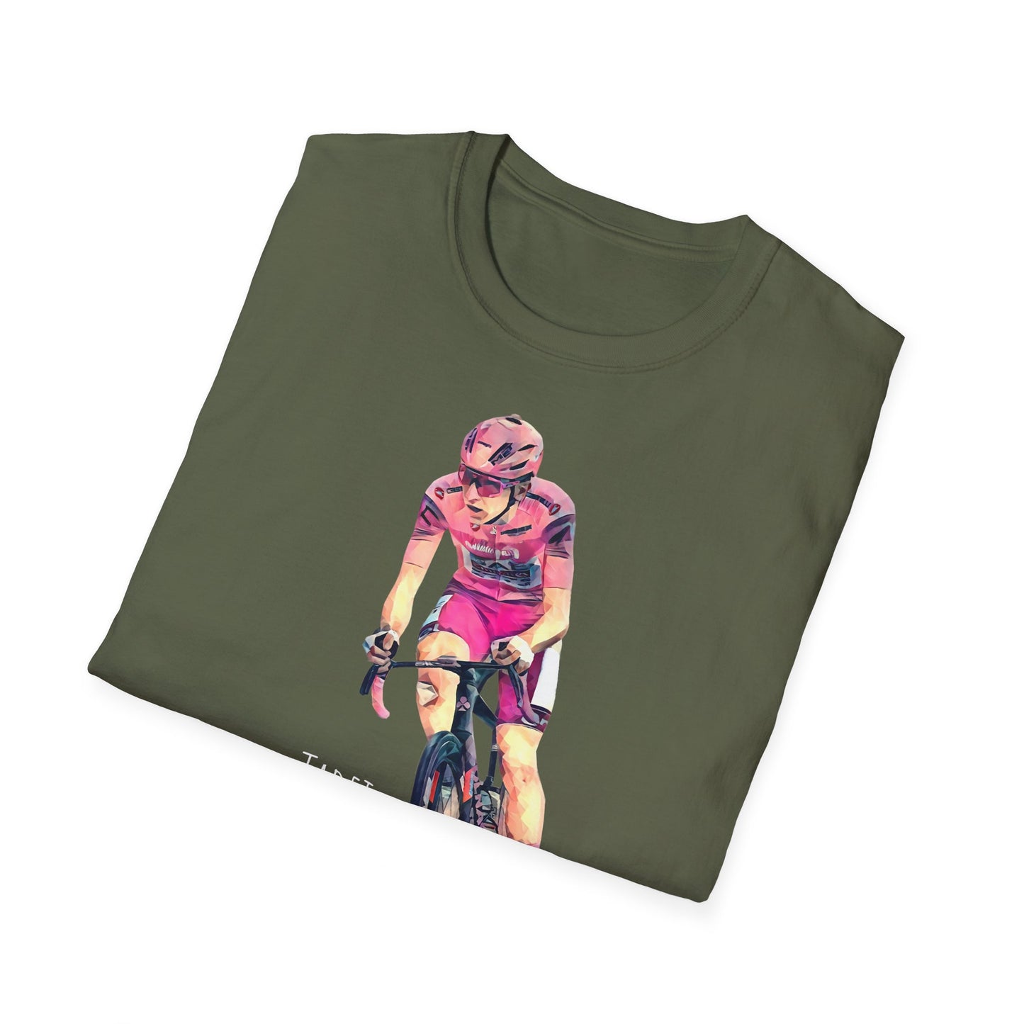 Tadej Pogacar in maglia rosa | appassionati di ciclismo