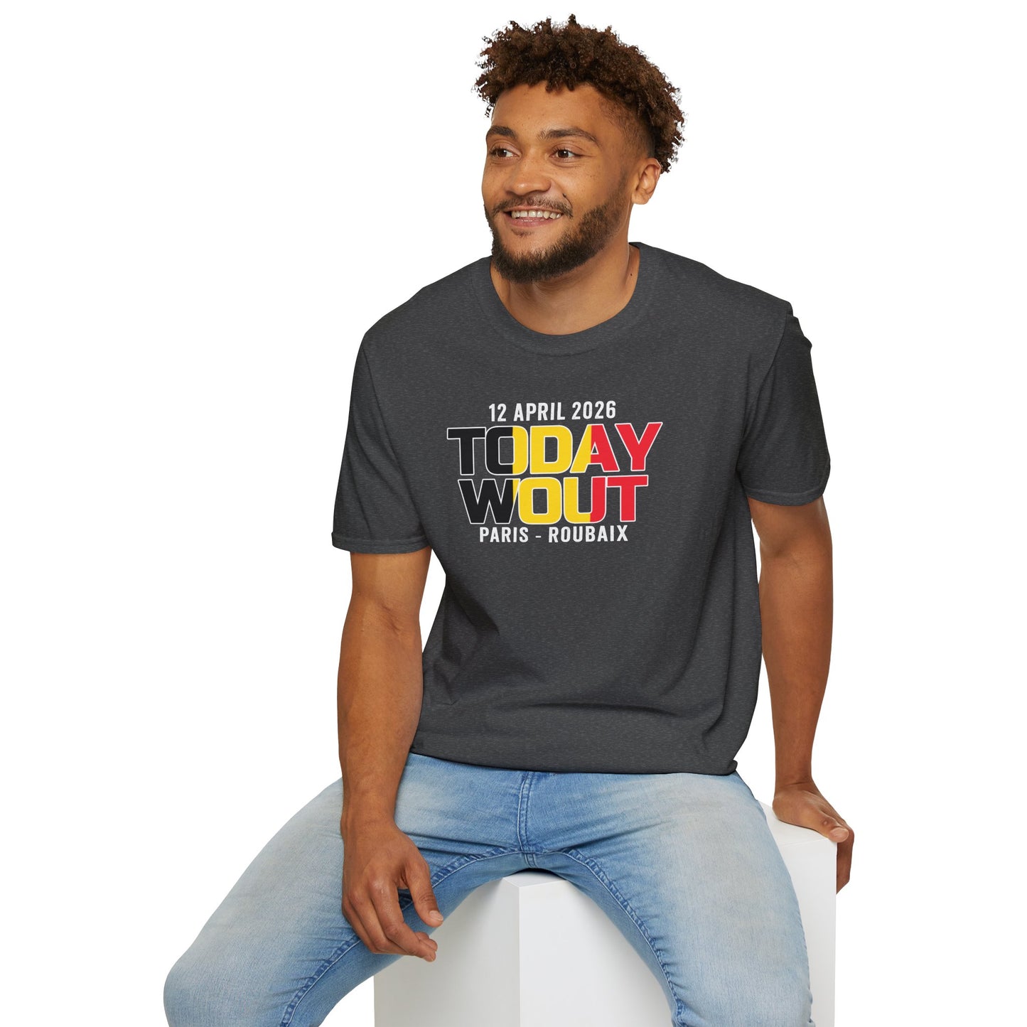 T-Shirt "TODAY WOUT" – Parigi-Roubaix 2026 Tribute