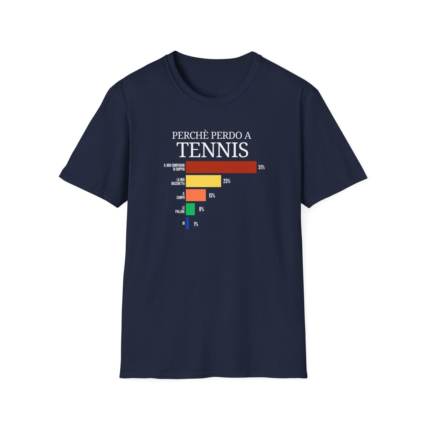 Perchè perdo a Tennis - T-shirt