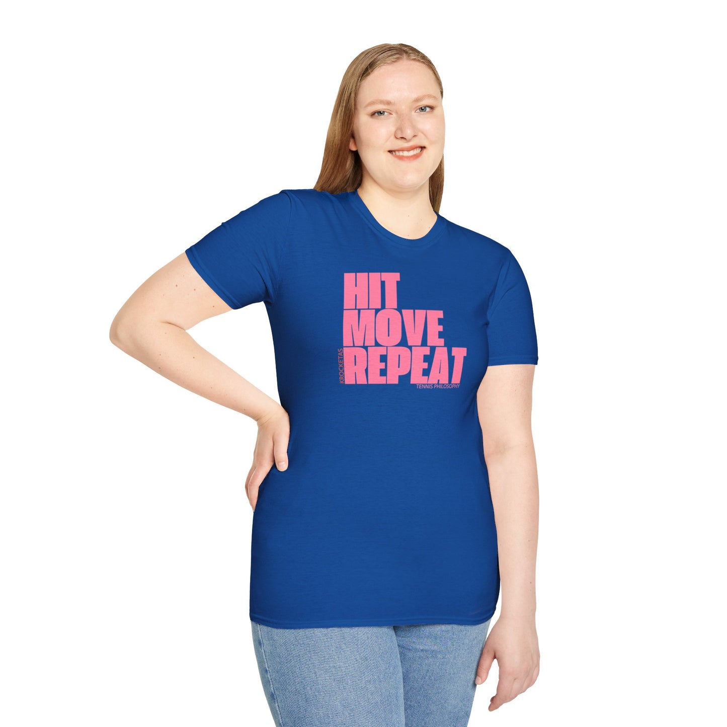 Hit Move Repeat - Tennis Philosophy Unisex