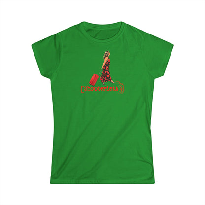 Shooterista con il Trolley T-Shirt – Donna