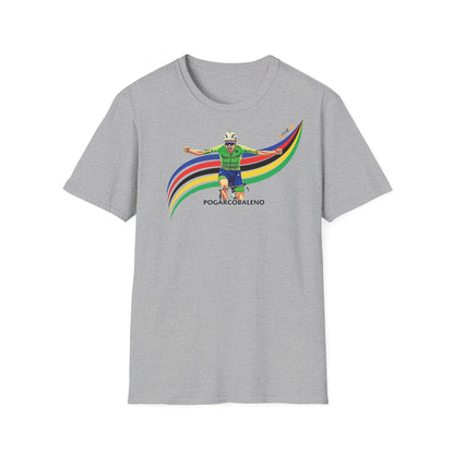 Pogarcobaleno - Tadej Pogačar World Champion 2024