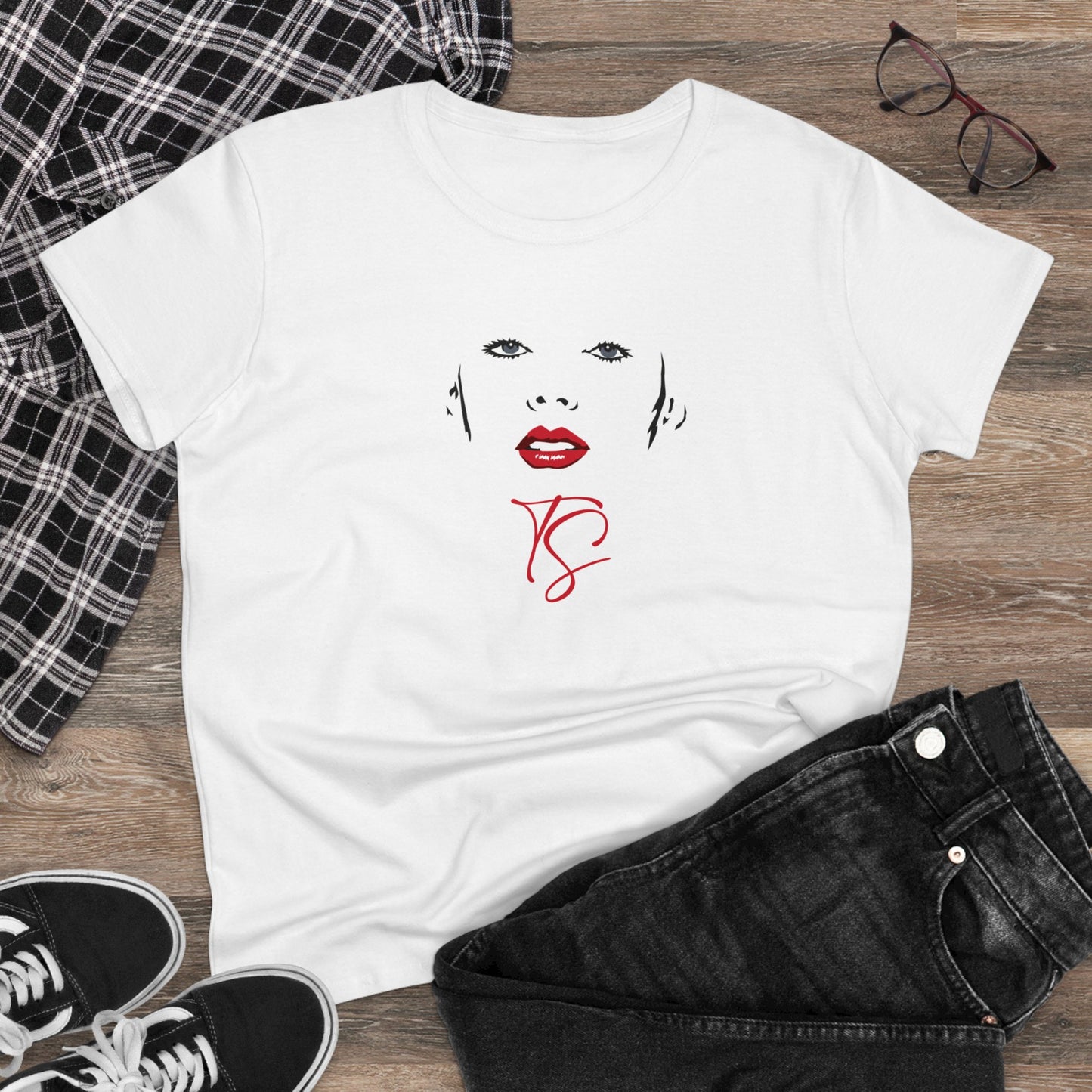 T-shirt da Donna Illustrazione di Swift - Ewclusiva by 2M