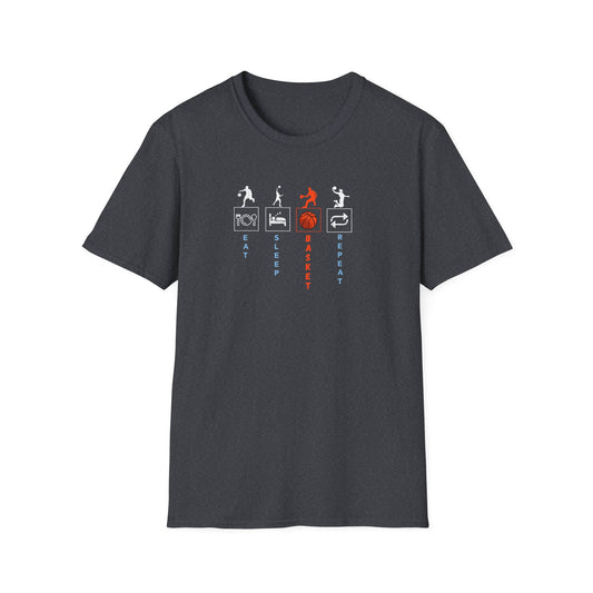 Basketball Lover  - 'eat sleep BASKET repeat'