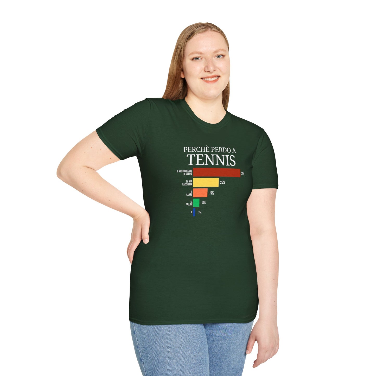 Perchè perdo a Tennis - T-shirt