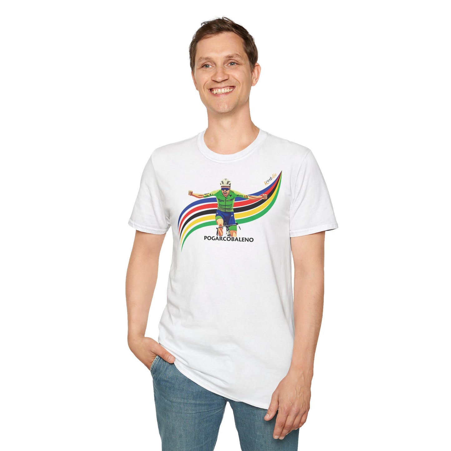 Pogarcobaleno - Tadej Pogačar World Champion 2024