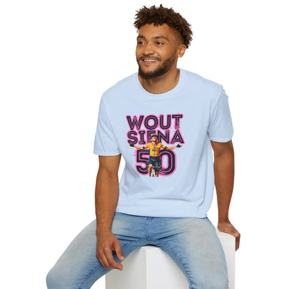 Wout van Aert 50" – T-shirt Unisex da Leggenda