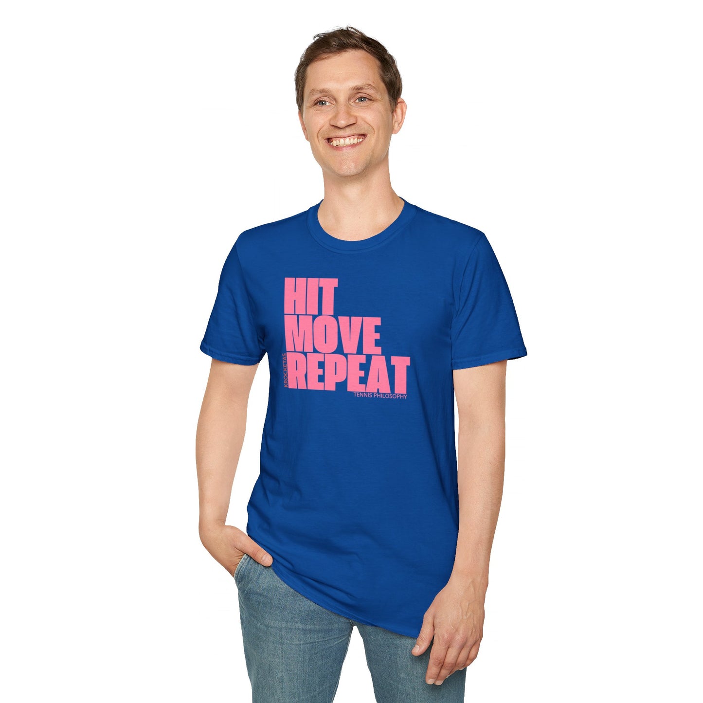 Hit Move Repeat - Tennis Philosophy Unisex