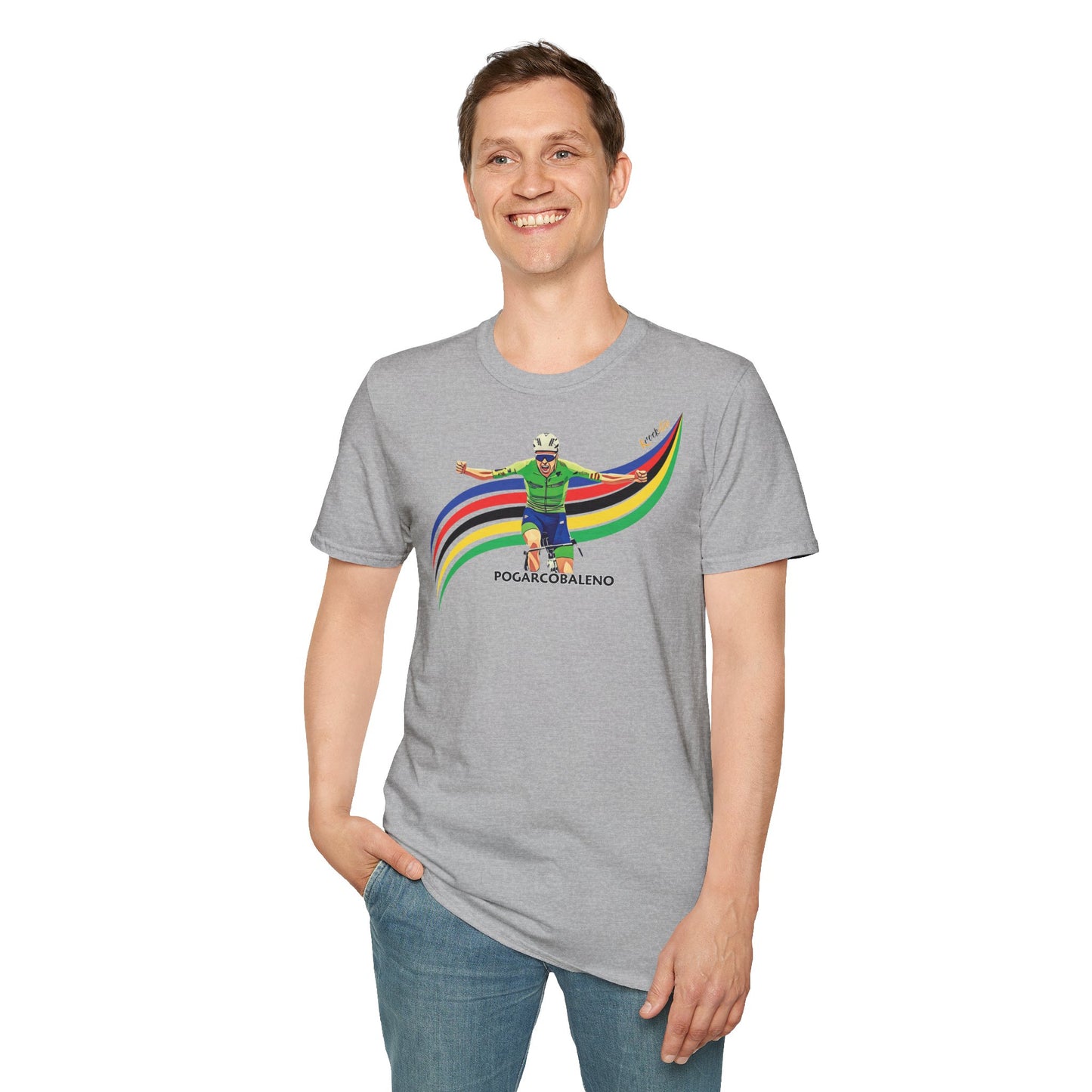 Pogarcobaleno - Tadej Pogačar World Champion 2024