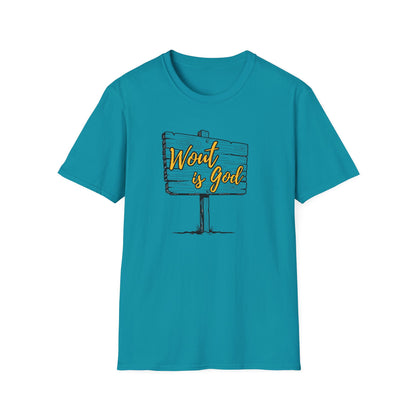 Wout Is God – T-Shirt for True Cycling Devotees
