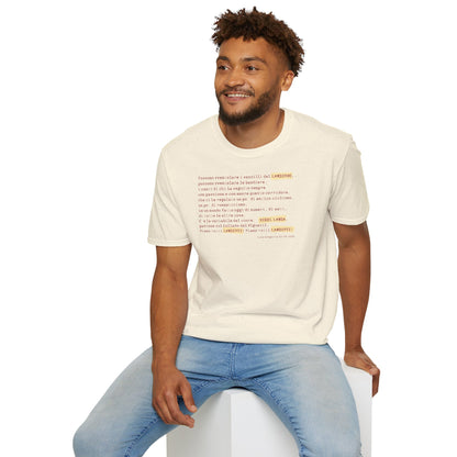 Siamo Tutti Landisti, telecronaca iconica di Luca  Gregorio T-shirt