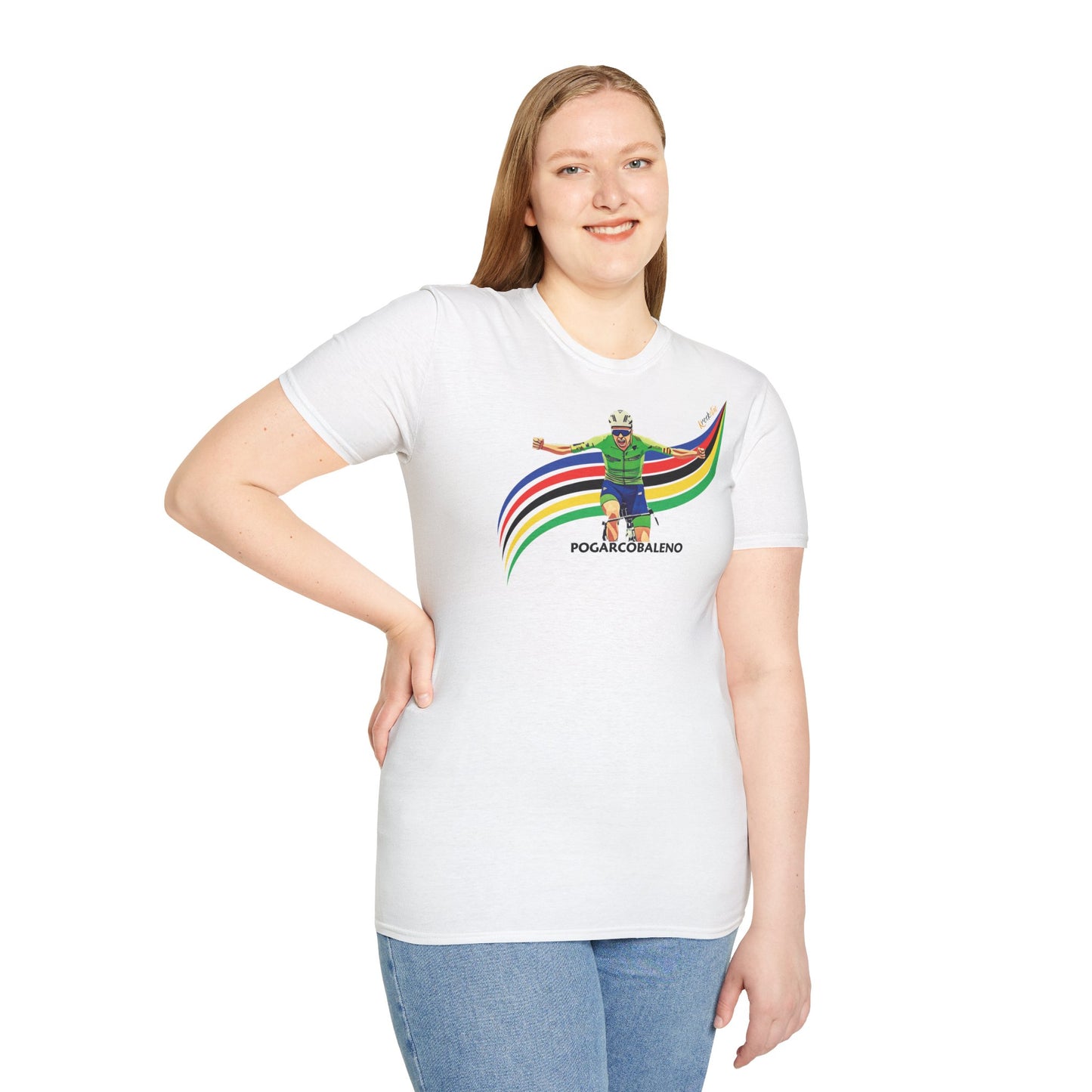 Pogarcobaleno - Tadej Pogačar World Champion 2024
