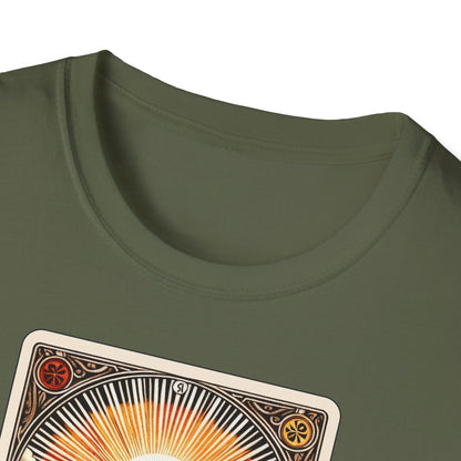 The Photographer Tarot T-Shirt — Vintage Camera Art Graphic Tee