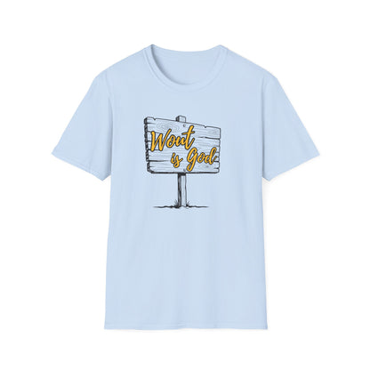 Wout Is God – T-Shirt for True Cycling Devotees