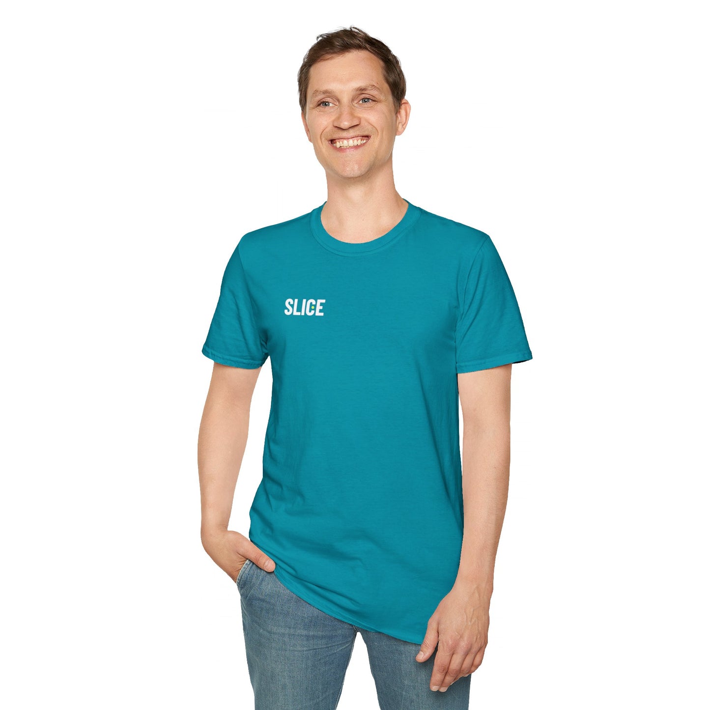 Slice "Tennis told well" unisex T-shirt