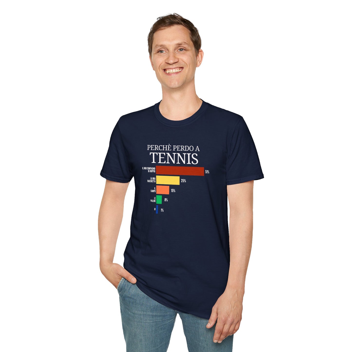 Perchè perdo a Tennis - T-shirt