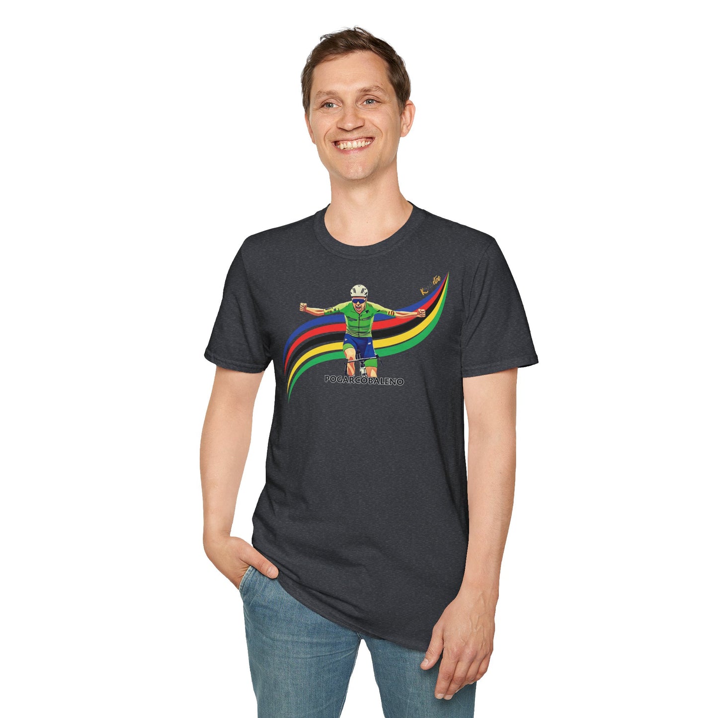 Pogarcobaleno - Tadej Pogačar World Champion 2024