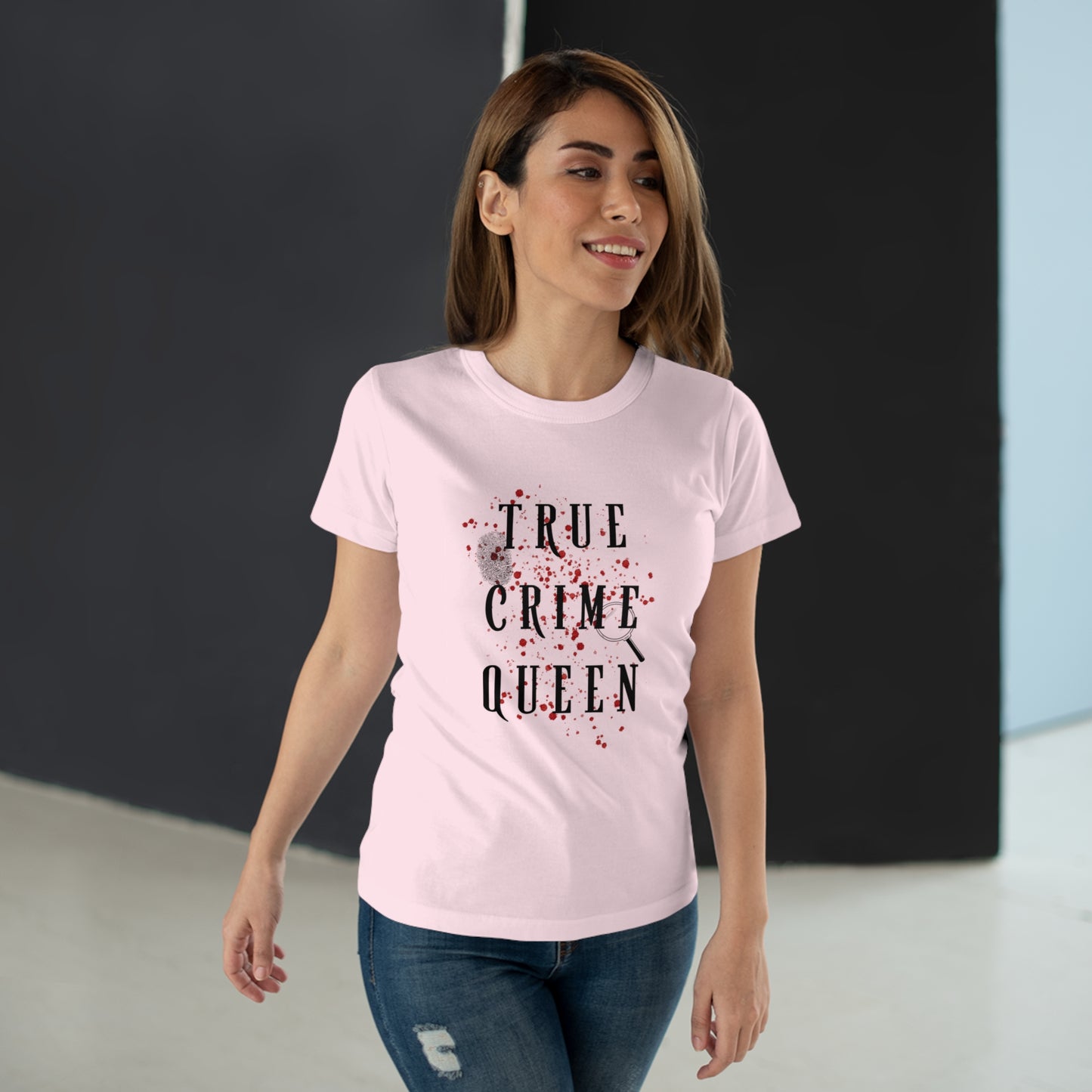 True Crime Queen -T-Shirt Donna