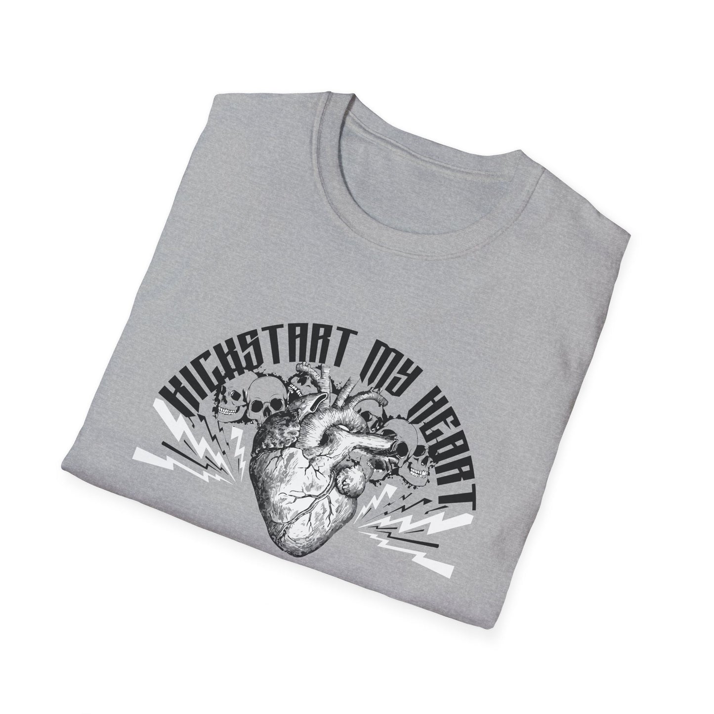 Kickstart My Heart Rock 'n' Roll Unisex T-Shirt - Design digital Artist 2M