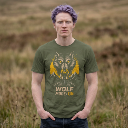 Wolf Mode On T-Shirt tribute to WVA