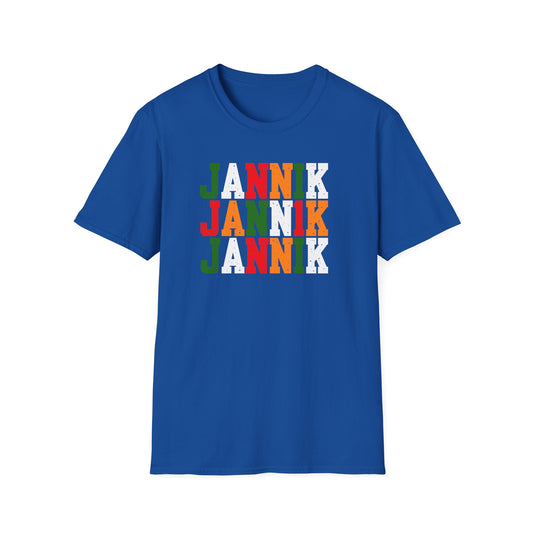 Jannik Sinner 1 – Design Iconico con Colori Bandiera Italiana