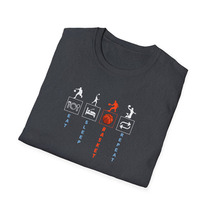 Basketball Lover  - 'eat sleep BASKET repeat'