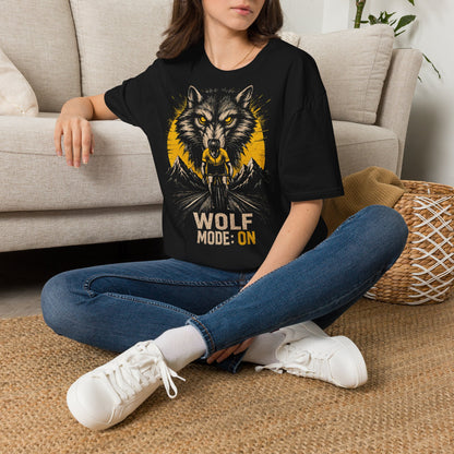 Wolf Mode On T-Shirt tribute to WVA