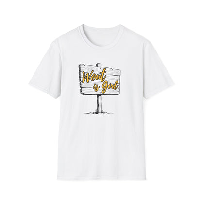 Wout Is God – T-Shirt for True Cycling Devotees