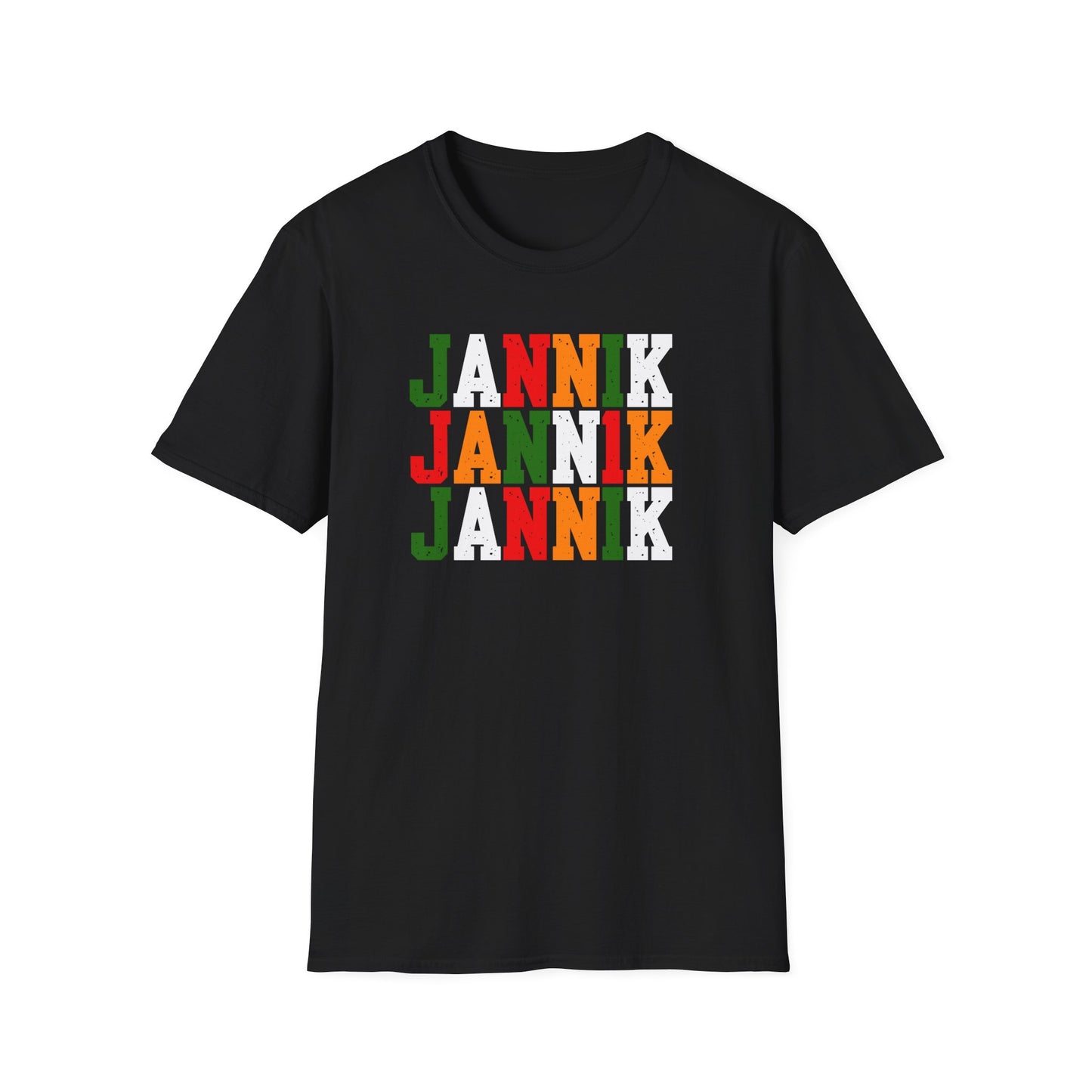 Jannik Sinner 1 – Design Iconico con Colori Bandiera Italiana