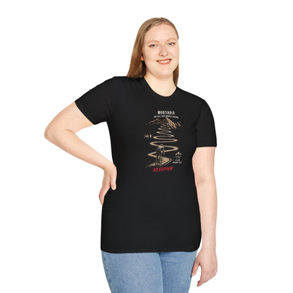 Mortirolo Cycling T-Shirt — Iconic Giro d'Italia Climb Tee for Cycling Fans