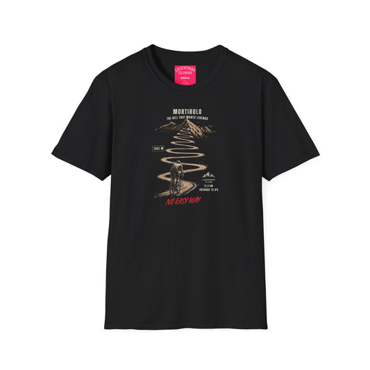 Mortirolo Cycling T-Shirt — Iconic Giro d'Italia Climb Tee for Cycling Fans