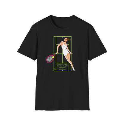 Tennis Scuola di Vita T-Shirt – Unisex