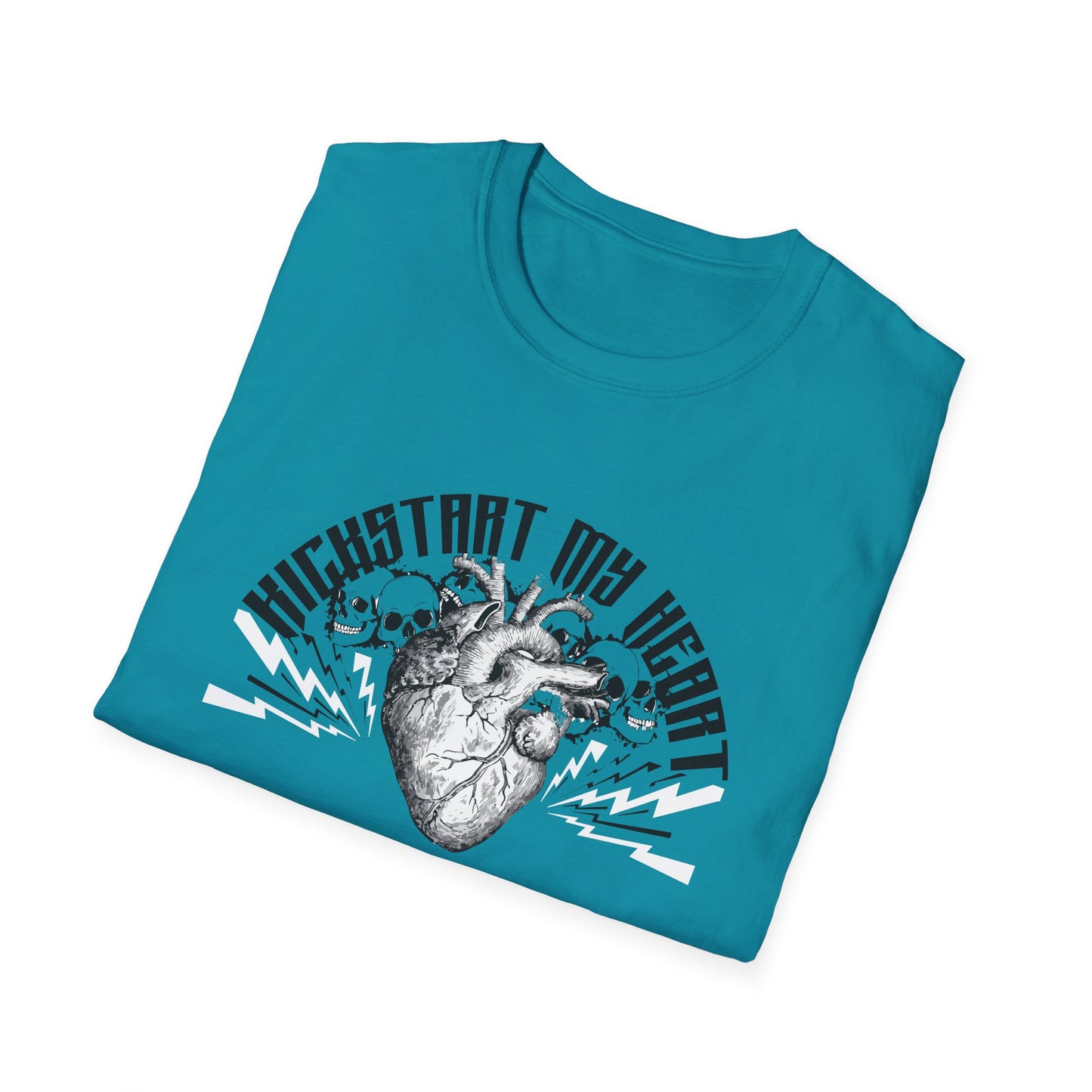 Kickstart My Heart Rock 'n' Roll Unisex T-Shirt - Design digital Artist 2M