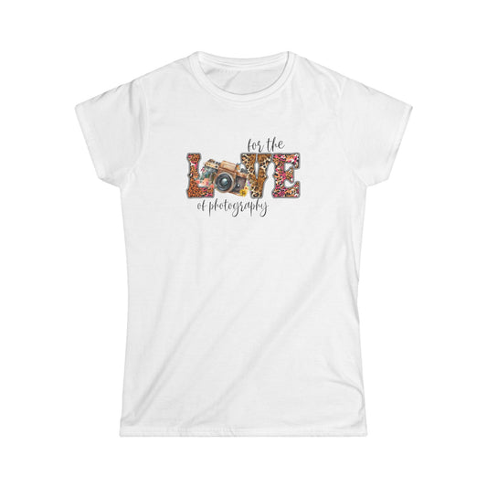 Photography Lovers t-shirt donna