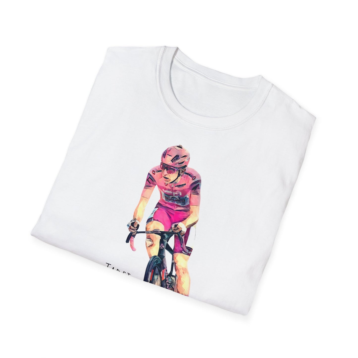 Tadej Pogacar in maglia rosa | appassionati di ciclismo