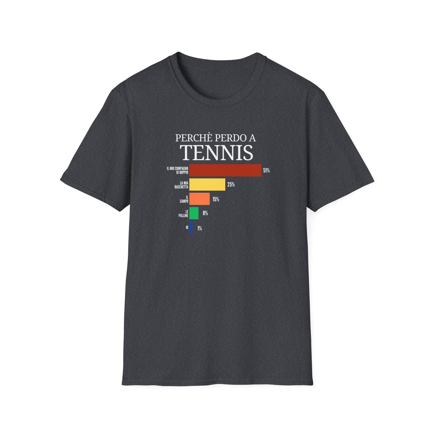 Perchè perdo a Tennis - T-shirt