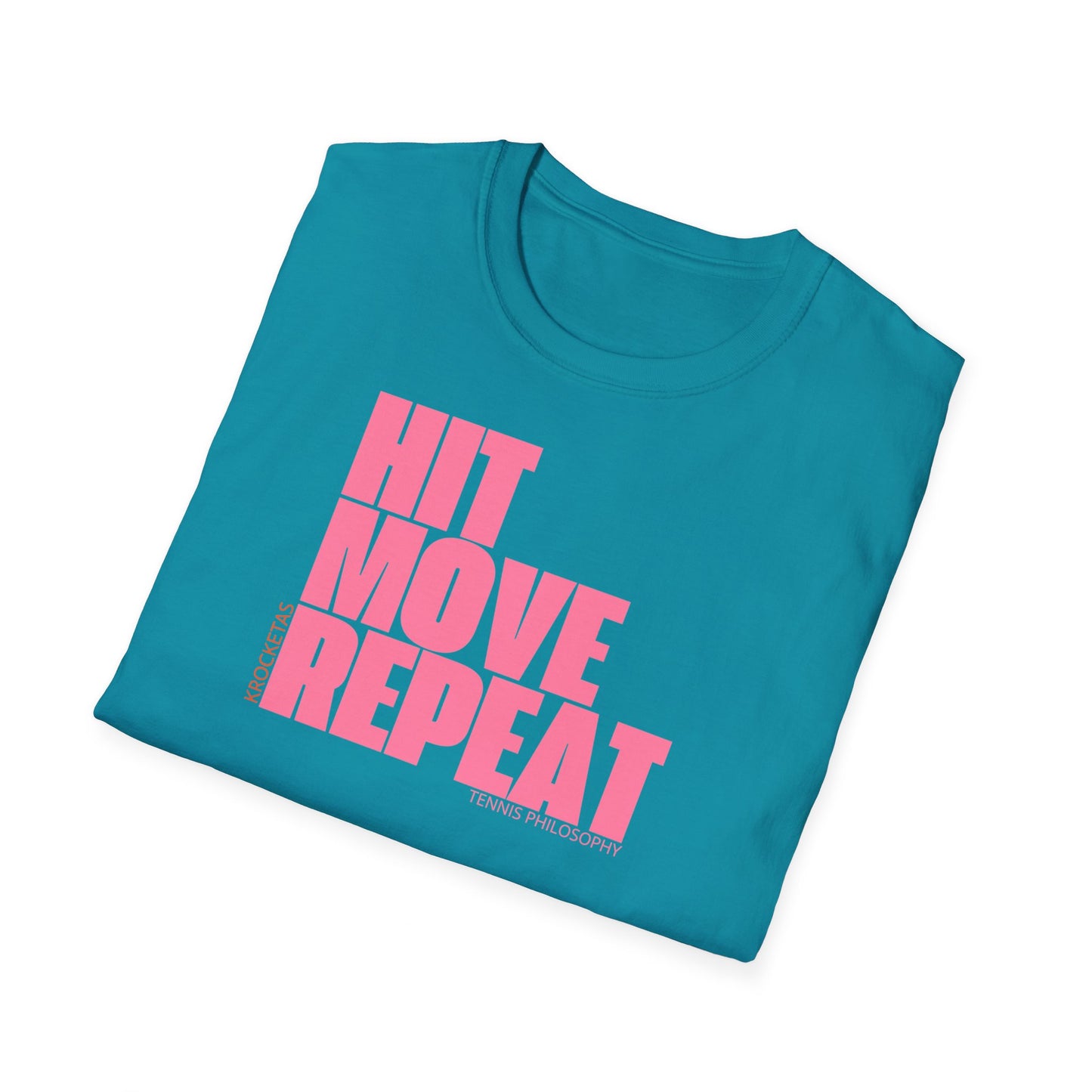 Hit Move Repeat - Tennis Philosophy Unisex