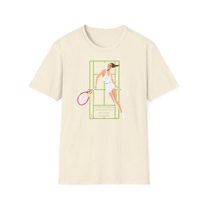 Tennis Scuola di Vita T-Shirt – Unisex