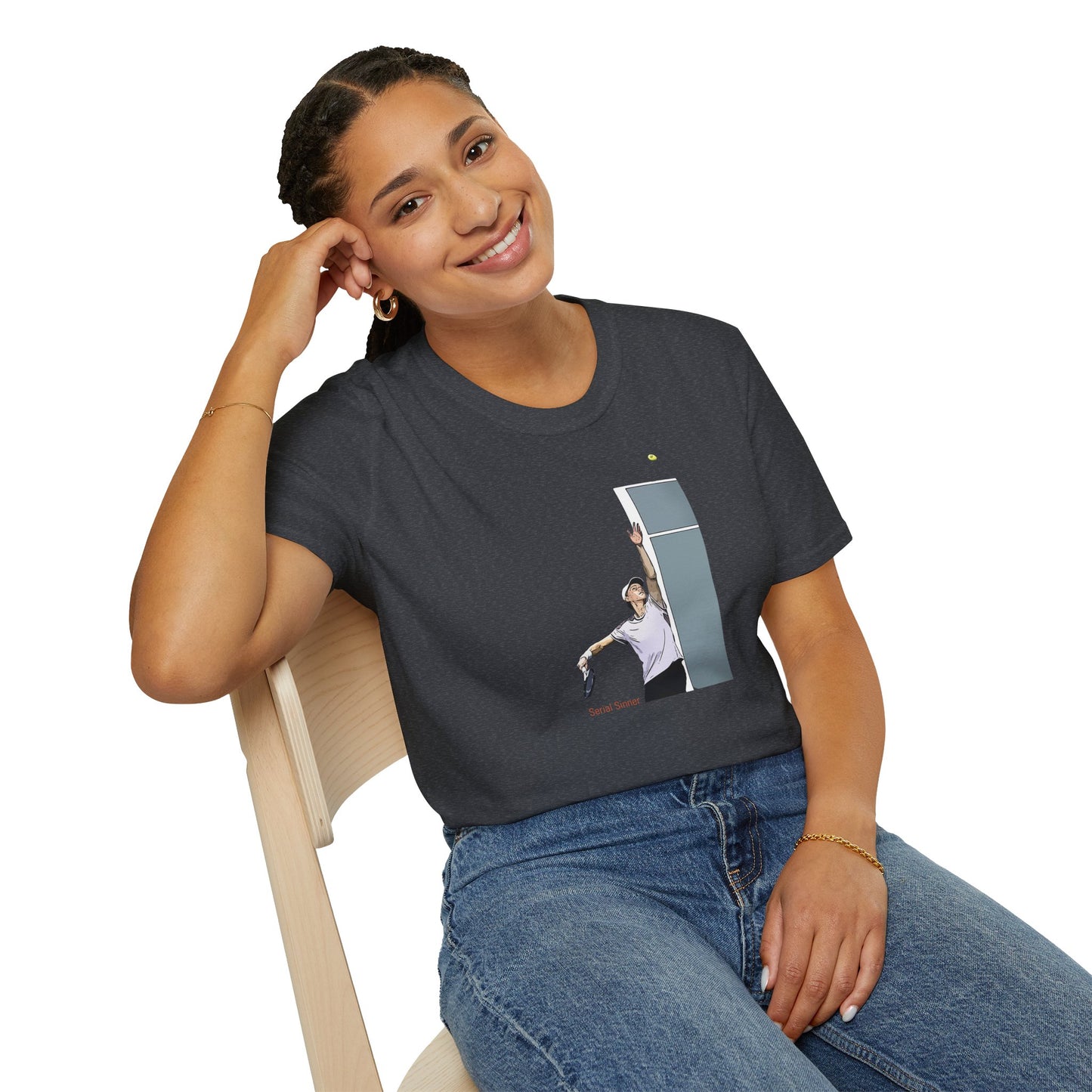 Jannik Sinner - 'Serial Sinner' T-shirt