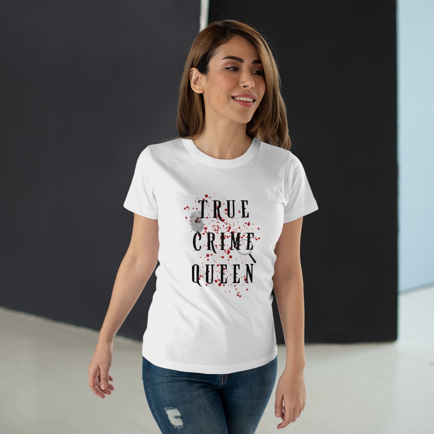 True Crime Queen -T-Shirt Donna
