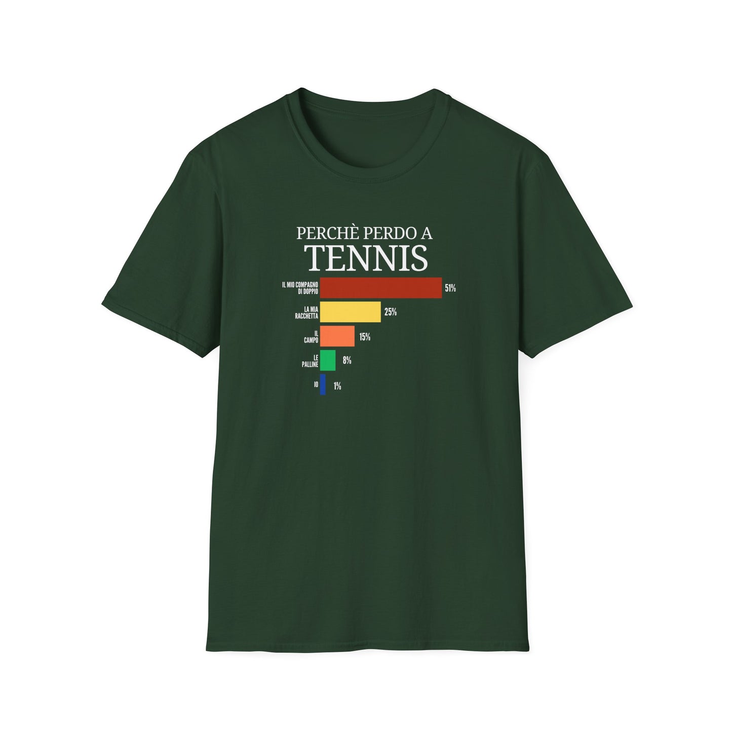 Perchè perdo a Tennis - T-shirt